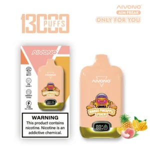 Wholesale AIVONO Aim Freak 13000 Puffs 0% 2% 5% Nicotine Disposable Vape 650mAh Rechargeable Battery 13k Puff Bulk Buy