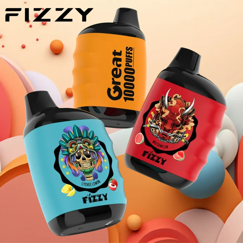 Canetas Vape descartáveis com baixo teor de nicotina por atacado Fizzy Great 10000 Puffs Comprar a granel 14