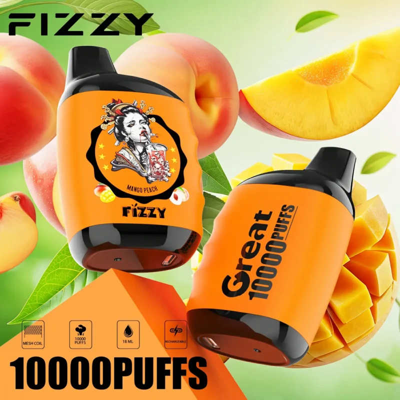 Canetas Vape descartáveis com baixo teor de nicotina por atacado Fizzy Great 10000 Puffs Comprar a granel 9