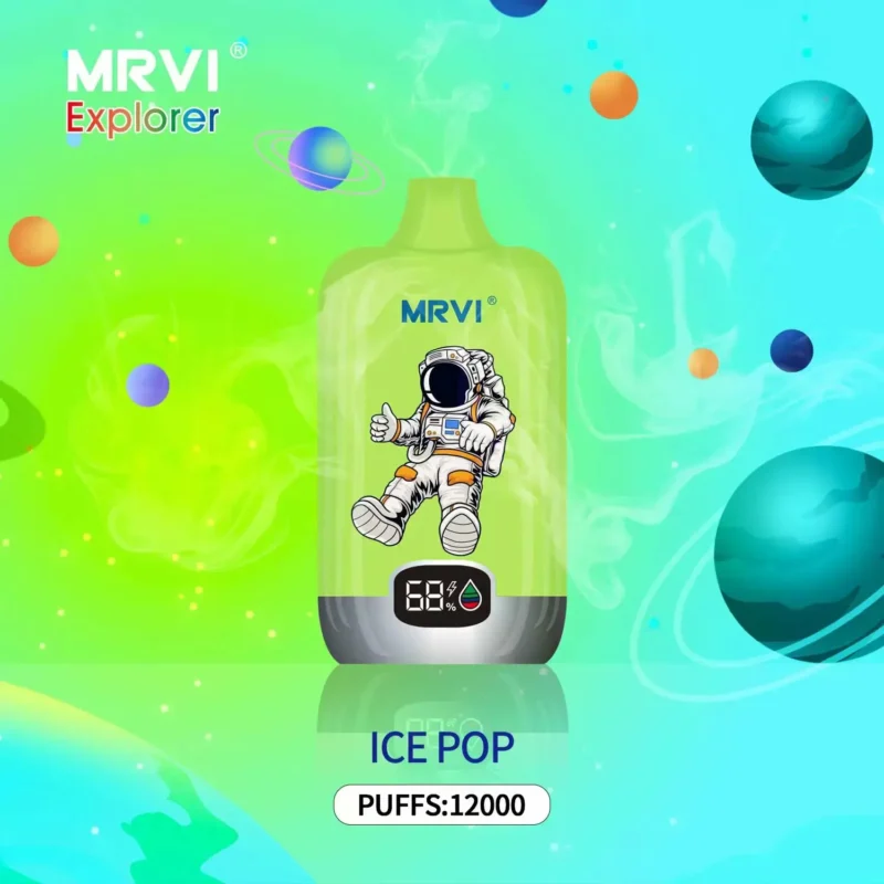 Original MRVI EXPLORER 12000 PUFFS 2% 3% 5% Nicotine Disposable Vape 22ml E-Liquid with 10 Flavors Bulk Buy Wholesale 1