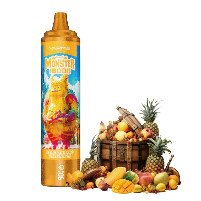 Original VAPME MONSTER 16000 Puffs Low Nicotine 26ml 850mAh Type-C with 12 Flavors Wholesale Disposable Vape 1
