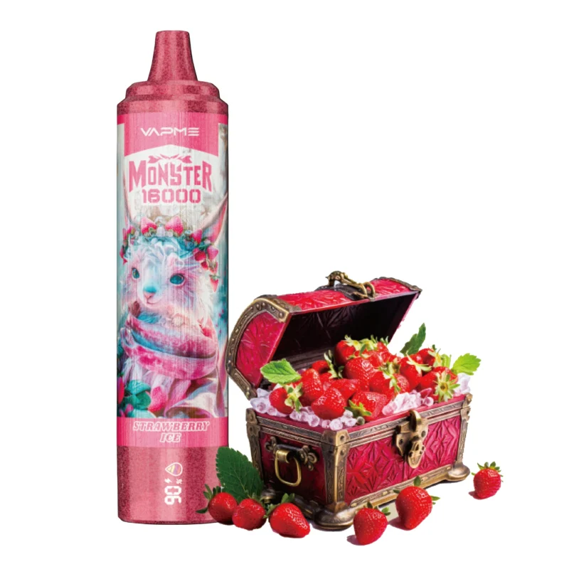 VAPME MONSTER 16000 Puffs Original LED Display Edition 26ml 850mAh Type C Original Wholesale Disposable Vape Pen 7