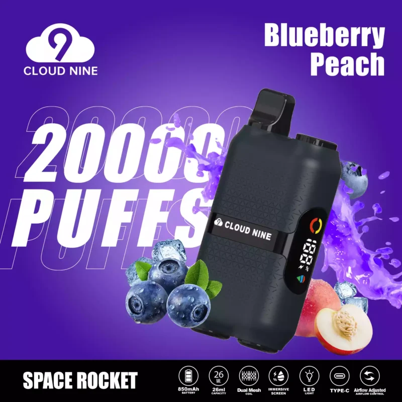 Originele Fabriek CLOUD NINE D33 20000 Puffs Groothandel Bulk Koop Wegwerp Vape 5 Nicotine Vers 10 Smaken 2024 Nieuw 3