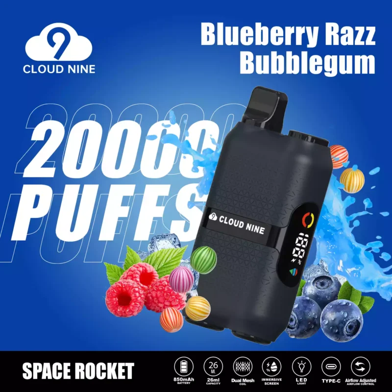 Originele Fabriek CLOUD NINE D33 20000 Puffs Groothandel Bulk Koop Wegwerp Vape 5 Nicotine Vers 10 Smaken 2024 Nieuw 5