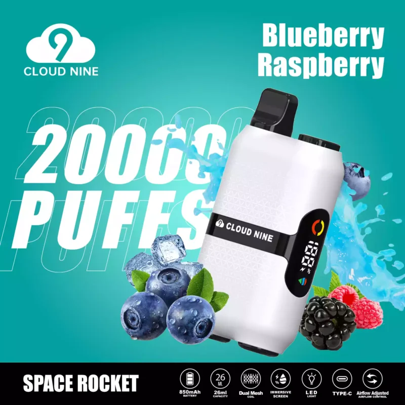 Originele Fabriek CLOUD NINE D33 20000 Puffs Groothandel Bulk Koop Wegwerp Vape 5 Nicotine Vers 10 Smaken 2024 Nieuw 6