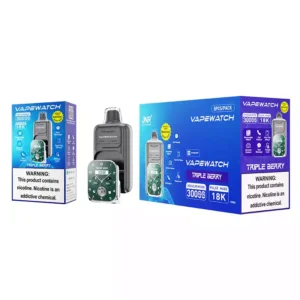 High Capacity JNR Vape Watch 30000 Puffs Disposable Vape with Large Display and Dual Mesh Coil for Bulk Orders