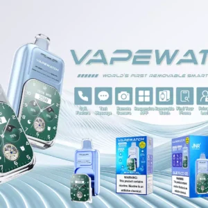High Capacity JNR Vape Watch 30000 Puffs Disposable Vape with Large Display and Dual Mesh Coil for Bulk Orders