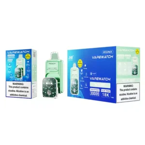 High Capacity JNR Vape Watch 30000 Puffs Disposable Vape with Large Display and Dual Mesh Coil for Bulk Orders