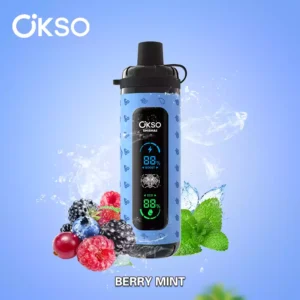 High Quality OKSO Shisha Max 40k with Type C Charging LED Screen and Adjustable Power for Bulk Purchase