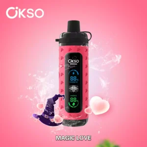High Quality OKSO Shisha Max 40k with Type C Charging LED Screen and Adjustable Power for Bulk Purchase