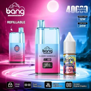 Premium BANG 40K B40S Puffs Disposable Vape with 40000 Puff Capacity and Type C Charging
