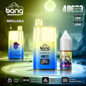 Premium BANG 40K B40S Puffs Disposable Vape with 40000 Puff Capacity and Type C Charging