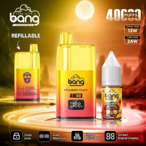 Premium BANG 40K B40S Puffs Disposable Vape with 40000 Puff Capacity and Type C Charging