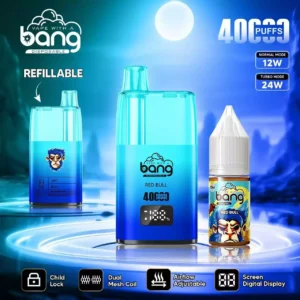 Premium BANG 40K B40S Puffs Disposable Vape with 40000 Puff Capacity and Type C Charging