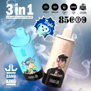 Factory Direct Supply BANG KING DSK052 85000 Puffs Three Flavor Disposable Vape Bulk Deal