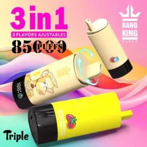 Factory Direct Supply BANG KING DSK052 85000 Puffs Three Flavor Disposable Vape Bulk Deal