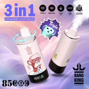 Factory Direct Supply BANG KING DSK052 85000 Puffs Three Flavor Disposable Vape Bulk Deal